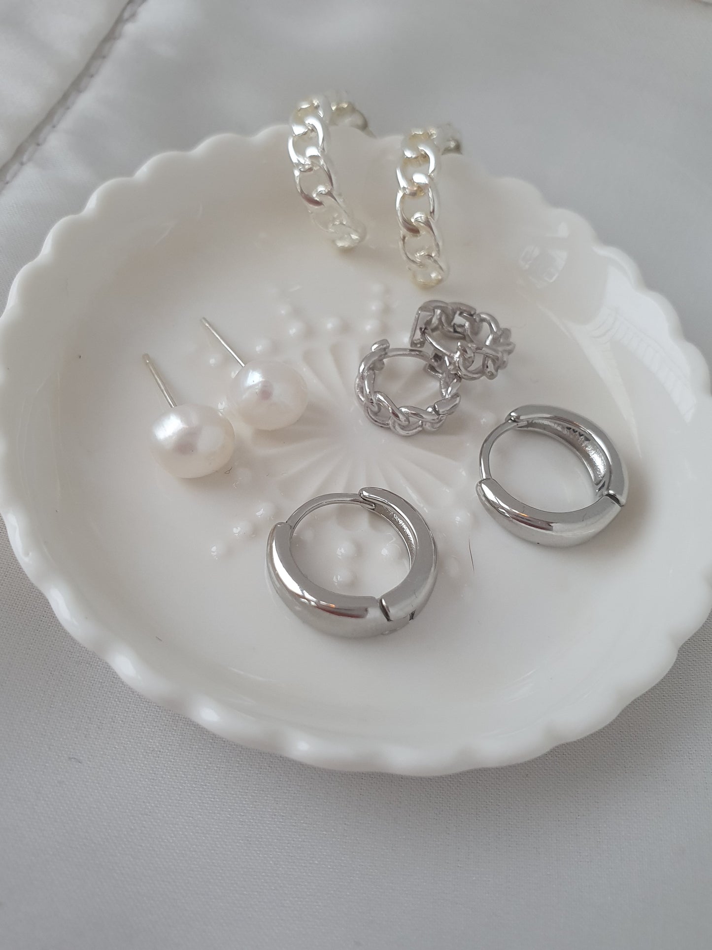 Baroque Pearl stud earrings